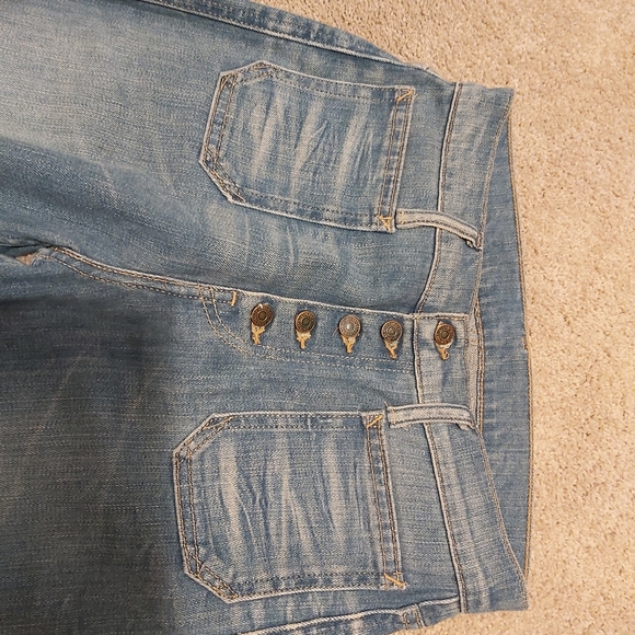 High waisted flared Levi’s jeans size 25 - Picture 3 of 5